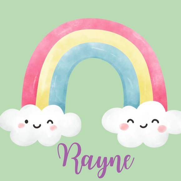 Personalized Nursery Name Decor Wall Art for Nursery or Children's Rooms, 8 x10 - Picture 10 of 12